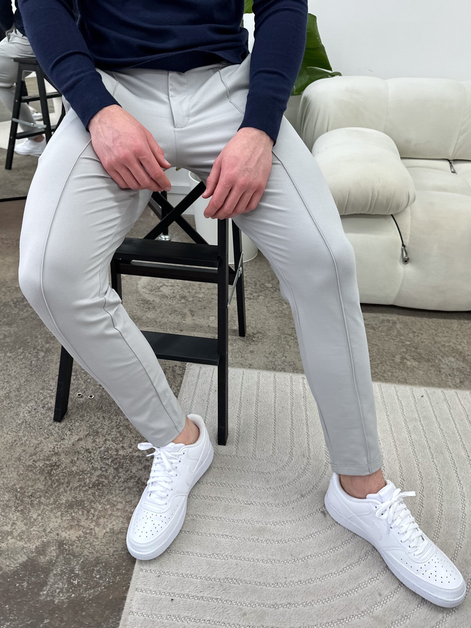 Capone Luxe Pantolon - Gri