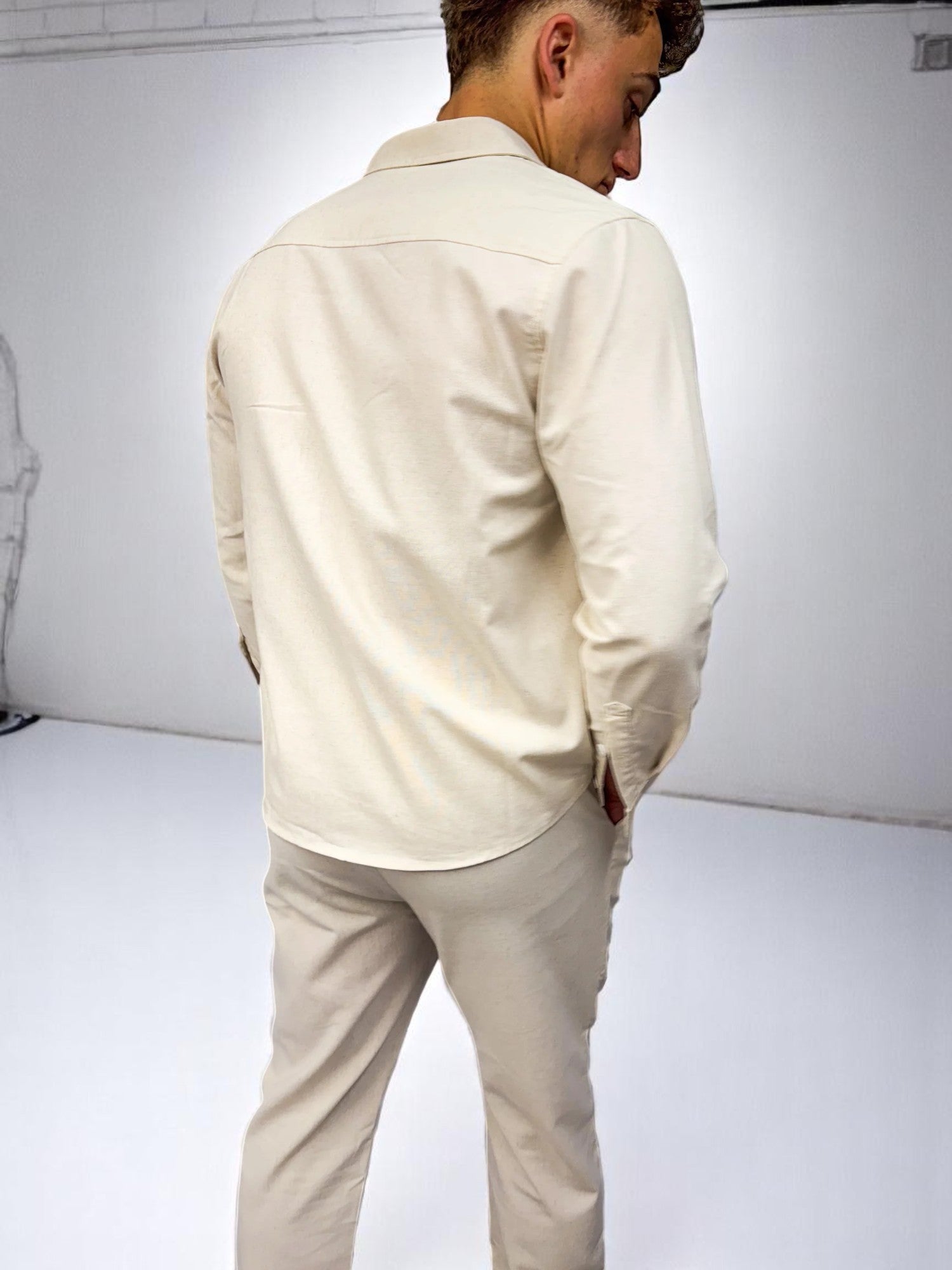 Keten Gömlek - Yulaf