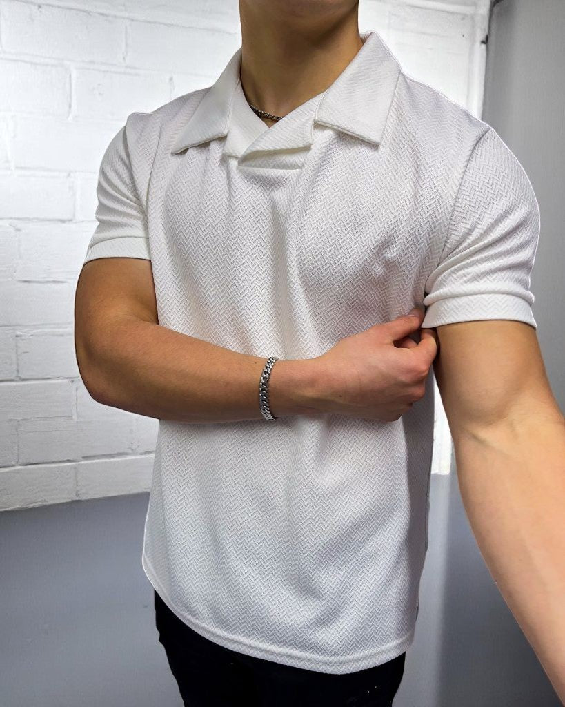 Cartel Polo Tişört - Beyaz