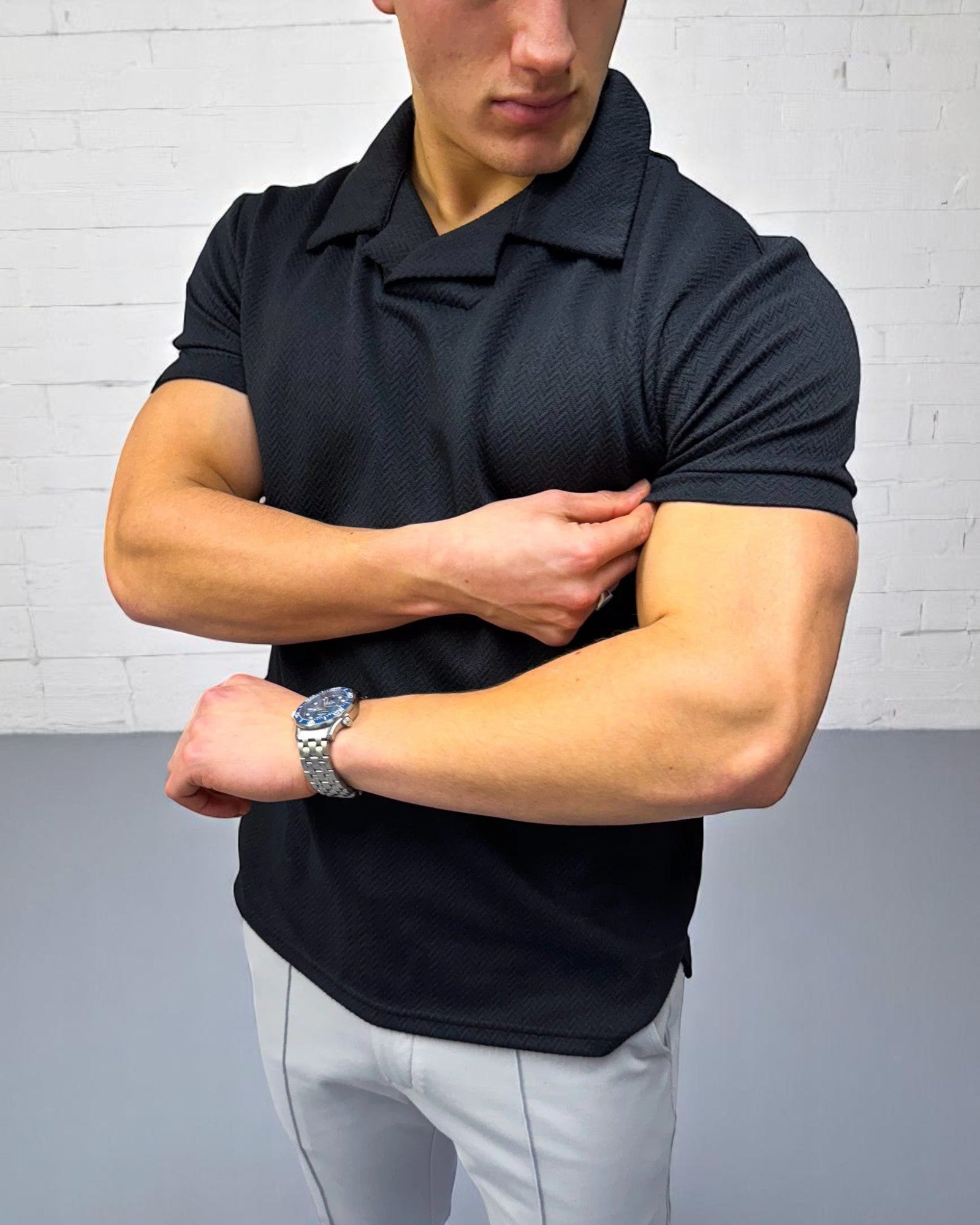 Cartel Polo Tişört - Siyah