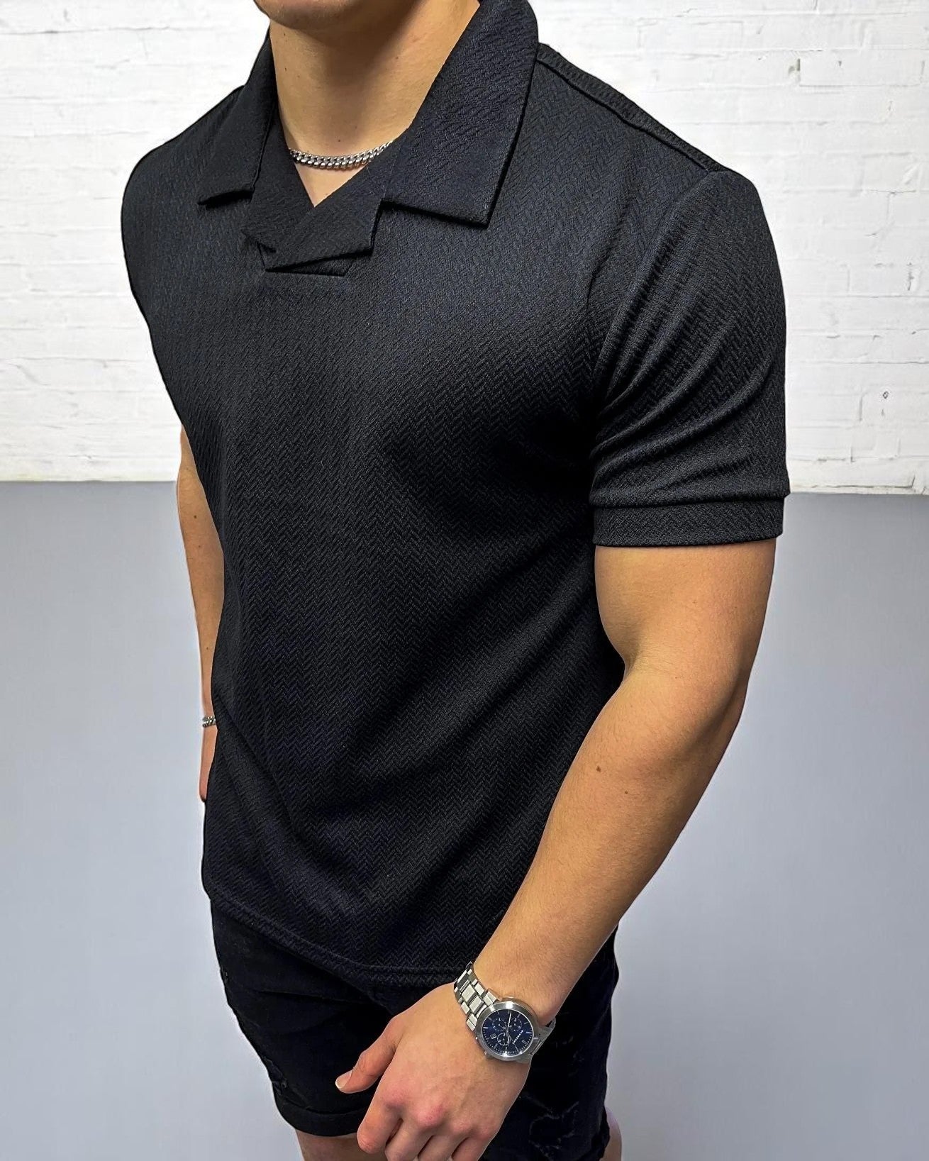 Cartel Polo Tişört - Siyah