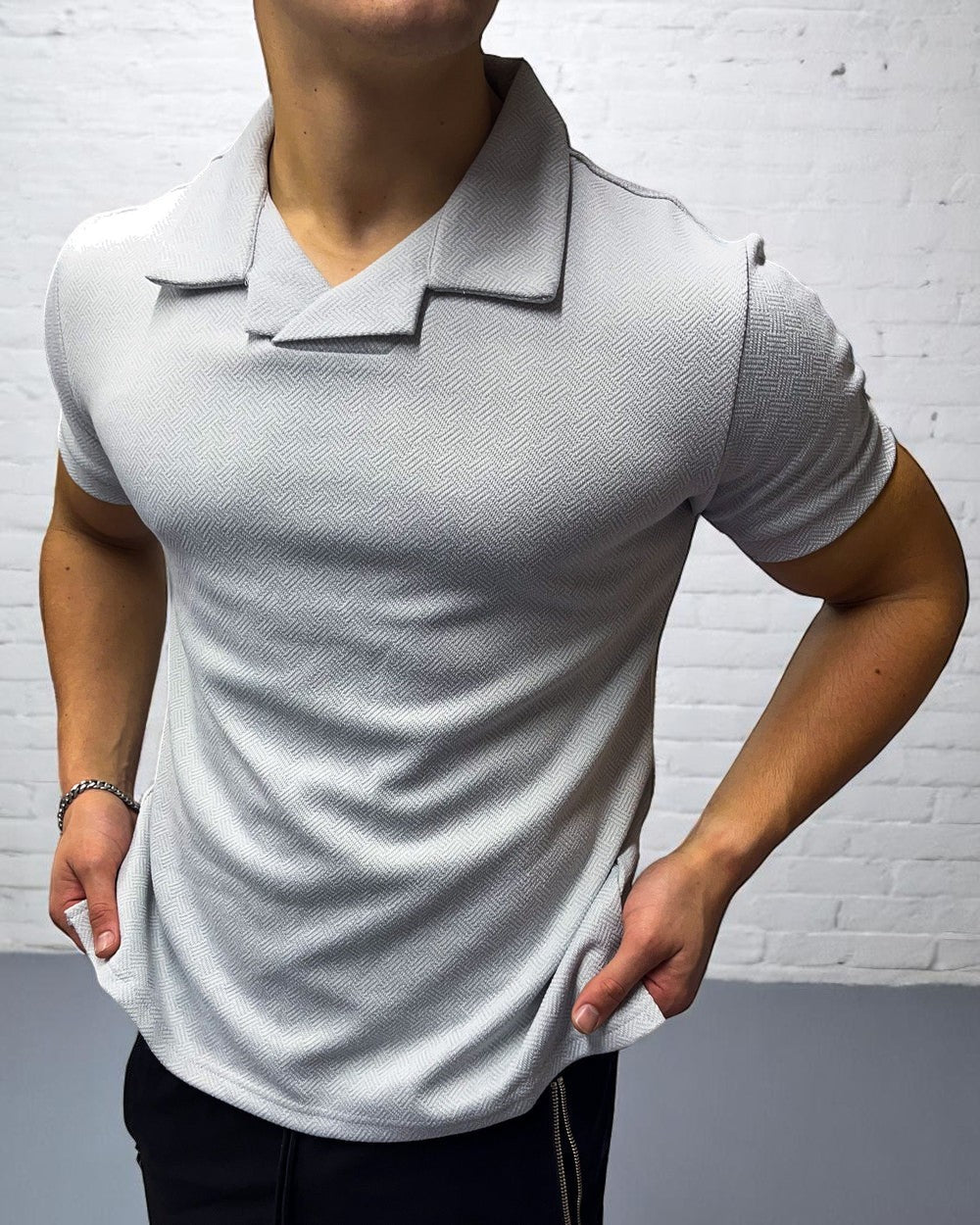 Cartel Polo Tişört - Gri