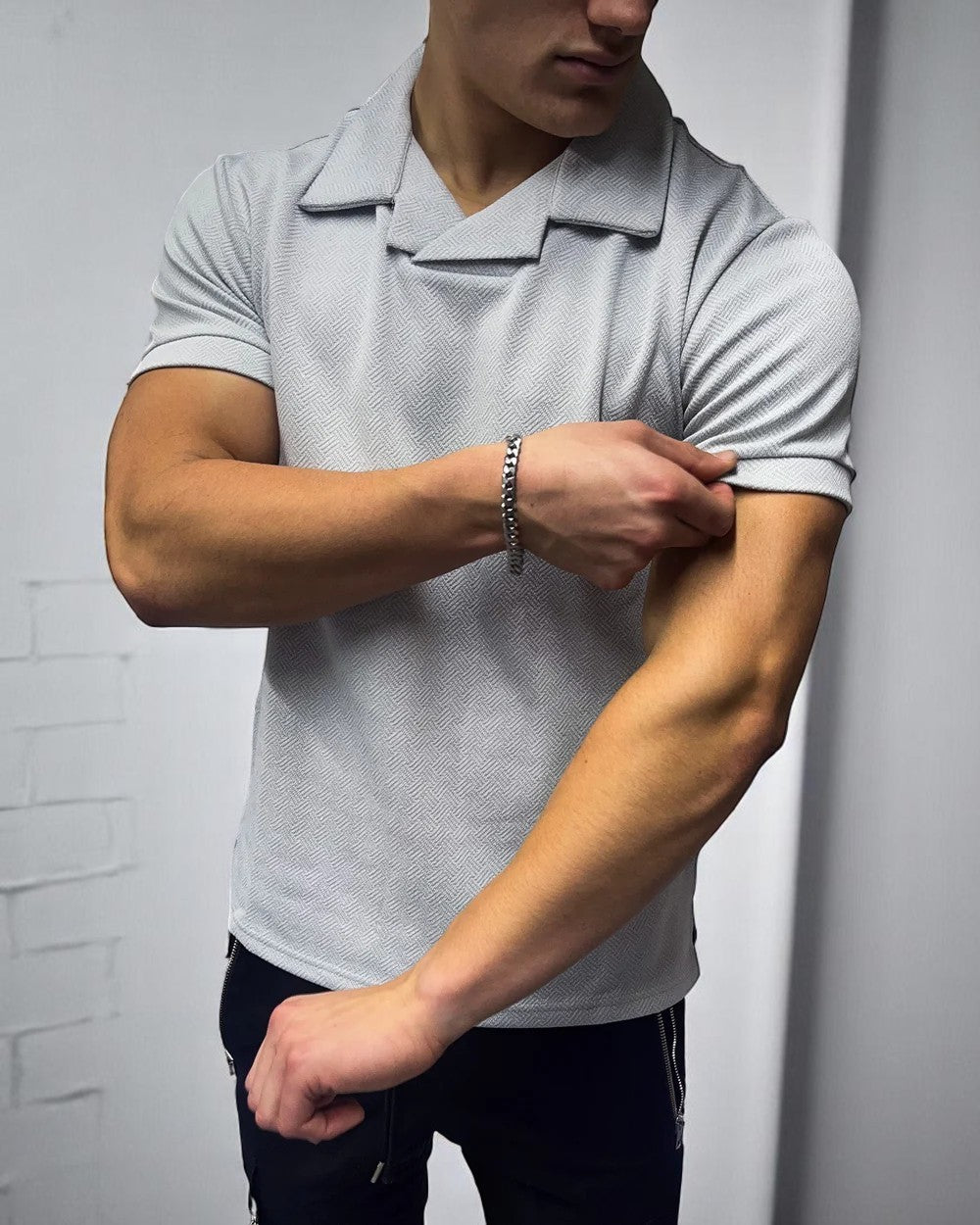 Cartel Polo Tişört - Gri