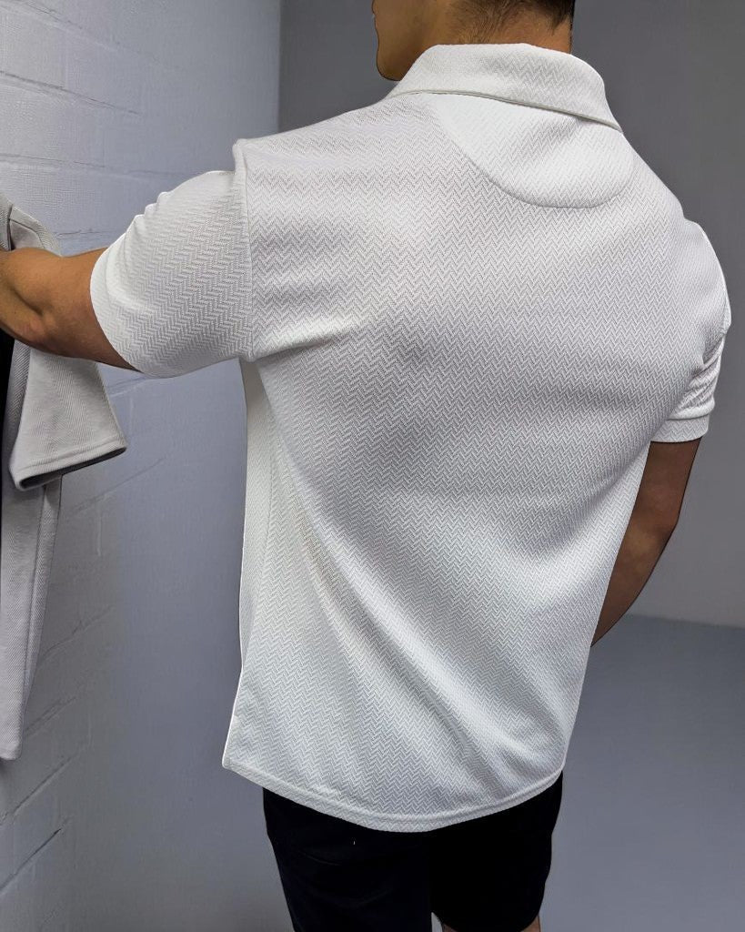 Cartel Polo Tişört - Beyaz