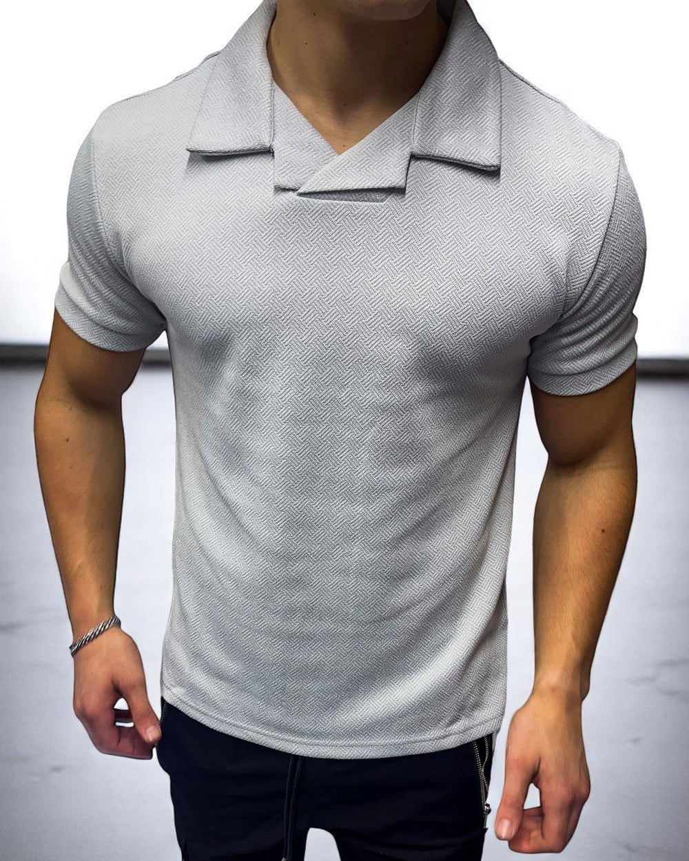 Cartel Polo Tişört - Gri